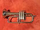 1980s Mirafone Made In Germany Flugelhorn With Case Next Day Shipping