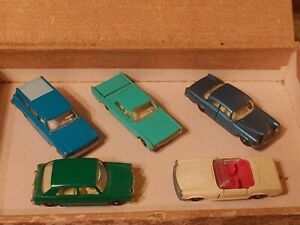 Vintage 1960's / 70's Lesney Matchbox 5 Car Lot - #27 #31 #42 #46 #64