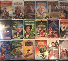 Lot Of 18 Mostly Disney VHS Movies Collection Tested PLEASE READ DESCRIPTION