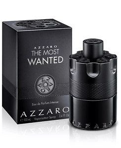 Azzaro The Most Wanted Cologne for Men Eau de Parfum Intense Spray 3.4oz (100ml)