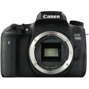 Canon EOS 760D 24.2MP Digital SLR Camera Body Only