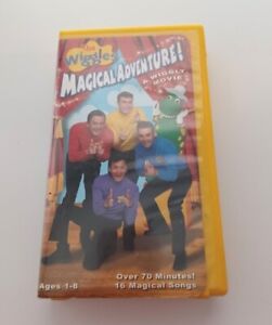 The Wiggles: Magical Adventure! A Wiggly Movie - VHS Video Tape - Childrens 2002