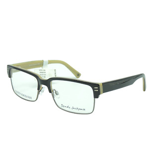 Randy Jackson RJ 1062 021 Black Extended Fit Eyeglass Frame 55 17 145