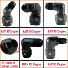 1PC 4AN/6AN/8AN/10AN 90 Degree Swivel Hose Fitting Female to Male Flare Adapter