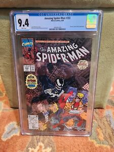 Amazing Spider-Man #333 CGC 9.4 Venom, Styx & Stone 1990 Larsen Michelinie