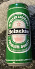 HEINEKEN PREMIUM  LAGER 450 ML 15.2 Oz  Beer Can Amsterdam Holland