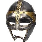 Viking wolf medieval SCA warrior helmet Role Play Costume Armor Knight gift