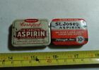 Vintage Aspirin Medication Advertising Pocket Tin Lot