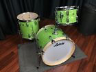 Ludwig USA Classic Maple Downbeat Emerald Pearl With VMP Inlays Kit 12, 14, 20