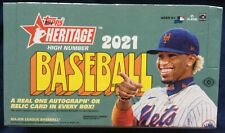 2021 TOPPS HERITAGE HIGH NUMBER BASEBALL SEALED HOBBY BOX SHIPPING NOW!