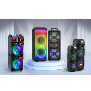 9000W Large Party Bluetooth Speaker Heavy Bass Stereo Sound Indoor Outdoor Lot