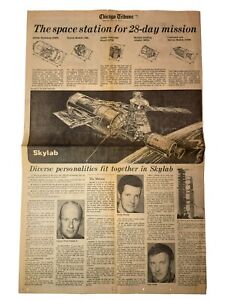 Chicago Tribune May 14, 1973 The Space Station For 28-Day Mission