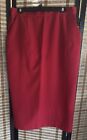 Sag Harbor ~ Womens Skirt ~ Red ~ NWT ~ Size 14