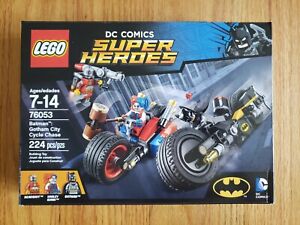 LEGO DC Batman: Gotham City Cycle Chase 76053 New Sealed Harley Quinn Deadshot