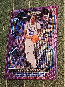 Peyton Watson Rookie 🌌 PURPLE WAVE PRIZM 🌌 Prizm 2022 RC 💥 Nuggets UCLA
