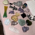 Crystal Wholesale Resale Lot. Hearts Oogie Dragon Carvings Ghost Free Shipping