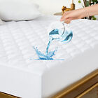 All Size Mattress Pad Waterproof Protector Quilted Mattress Pad Cover