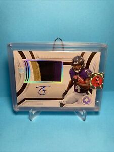 New Listing2023 PANINI GOLD STANDARD ZAY FLOWERS ROOKIE PATCH AUTO /79 RPA