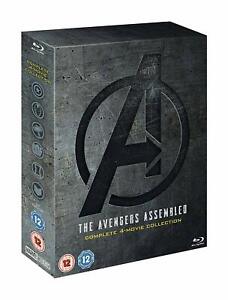 AVENGERS 1-4 [Blu-ray Box Set] The Complete 4-Movie Marvel DigiPak Collection