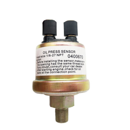 0-10 bar Oil Pressure Sensor For gauge 1/8-27NPT 0-150 Psi  Gauge Sender 2 Pins