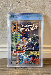 Marvel Amazing Spider-Man #272 CBCS 6.5 O-W/W Origin & 1st app. SLYDE, Puma app.