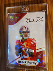 2022 SF 49ER Brock Purdy #13 Rookie Card SHATTERED GLASS