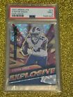 STEFON DIGGS PSA 9 2021 PANINI ABSOLUTE #E4 EXPLOSIVE REFRACTOR CASE HIT
