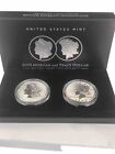 2023 US Mint Morgan And Peace P Silver Dollar Reverse Proof Set Uncirculated 🔥