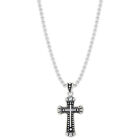 Montana Silversmiths Rhinestone Lined Cross - Accessories Jewelry Necklace - ...