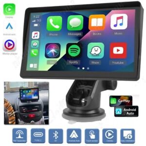 7 Portable Wireless Apple CarPlay Android Auto Touch Screen Car Radio Stereo