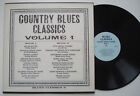 COUNTRY BLUES CLASSICS Volume 1 Jim Jackson Frank Stokes NM- original LP