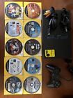 Sony PlayStation 2 PS2 Fat SCPH-50001 Console w/Controller & 10 DISC ONLY Games