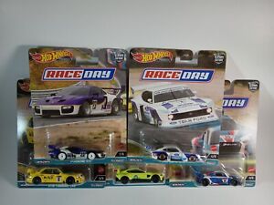 Hot Wheels Car Culture Race Day 2023 Set Of 5 New