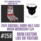 St. Louis Cardinals 2024 Bowman Baseball Hobby 1/2 Case Break#258