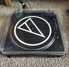 New ListingAudio-Technica AT-LP60 Automatic Belt Drive Turntable Silver HiFi w Audio Cables