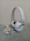 Sony MDR-ZX110 On the Ear Headphones - White Foam Earpads Good Condition