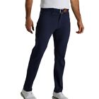 FootJoy Mens 1857 Suede Cotton Twill 5-Pocket Golf Pants 33 x 34 Navy Blue