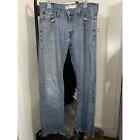 Pair Of Worn Out Men’s Levi’s 514 Slim Straight Jeans 34 X 34
