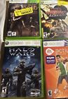 Xbox 360 Video Game Bundle Lot of 4 Games