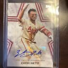 2023 Topps Update Zach Neto Baseball Stars Rookie Auto Autograph #BSA-ZN