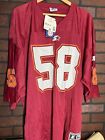 Vintage NOS Size 54 XXL Virginia Tech Hokies #58 Football Jersey By Starter