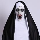 The Nun Full Face Scary Cosplay  Halloween Mask Costume Horror Creepy Party Prop