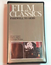 New ListingVHS Film Classics Hemingways A Farewell To Arms Gary Cooper and Helen Hayes 1932