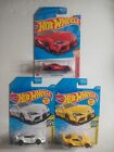 Hot Wheels 2021 Speed Graphics & 2022 Then & Now  '20 Toyota GR Supra Lot Of 3