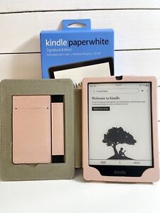 Amazon Kindle Paperwhite Signature Edition 11th Generation 32GB No Ads NICE!!