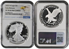 2023 W Silver American Eagle S$1 NGC PF70 Ultra Cameo Early Releases W/OGP #936