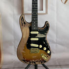 Vintage Relic SRV ST Electric Guitar 3TS Alder Body Tremolo Bridge 6 String
