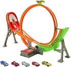 Action Power Shift Motorized Raceway Track Set, Includes 5 Cars in 1:64 Scale