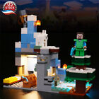 LocoLee LED Light Kit for Lego 21243 Minecraft The Frozen Peaks Lighting Set