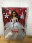 2021 NEW Holiday Barbie Signature Doll Brunette KIRA Latina Silver Dress. Mattel